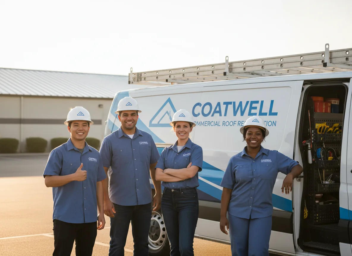 Commercial roof coating company in Braceville, IL